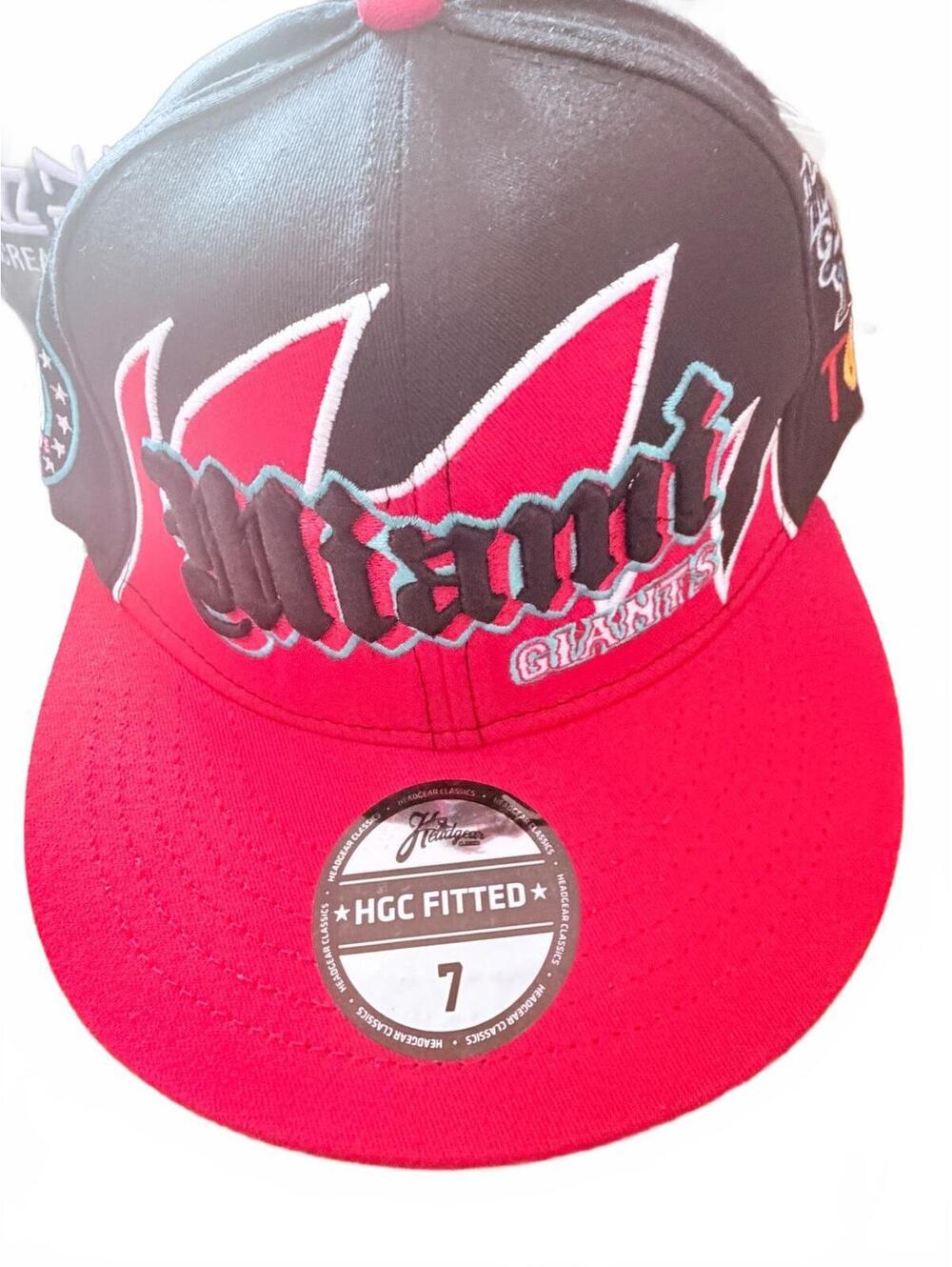 Miami Giants negro league fitted hat size 7 by headgear classics reg $40